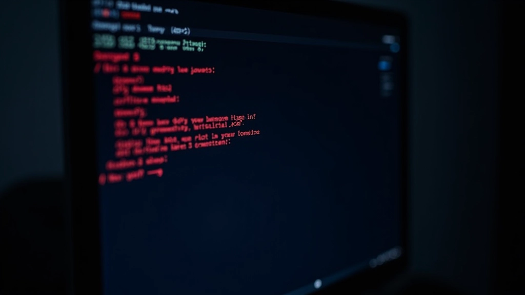 Monitor che mostra output di errore API in terminale, con messaggio di rate limit visibile